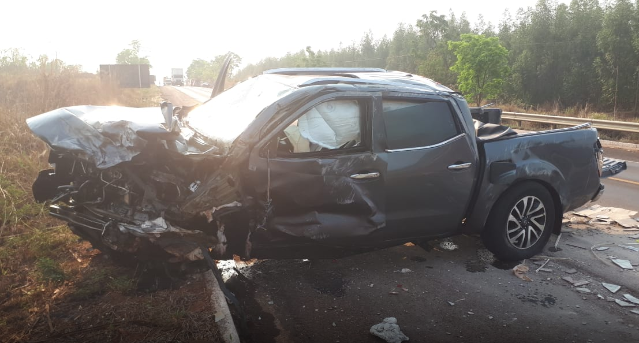 Mortos em acidente na BR-262 eram funcion&aacute;rios de empresa em Tr&ecirc;s Lagoas 
