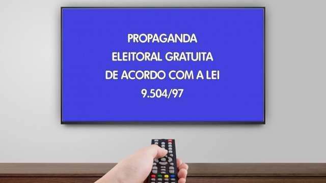 Com 10 minutos de transmiss&atilde;o, programa eleitoral na TV come&ccedil;a hoje 