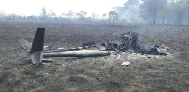 Piloto &eacute; preso em MS ap&oacute;s queda de helic&oacute;ptero em assentamento de SP