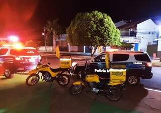Ladr&otilde;es furtam at&eacute; motos usadas pelos Correios para entregas