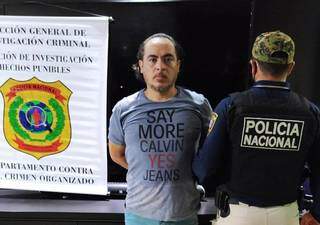 Fábio Costa foi preso em operação da polícia paraguaia (Foto: Divulgação)