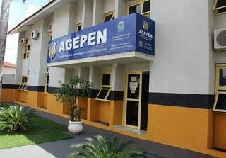 Sede da Agepen, em Campo Grande (Foto: Divulgação - Agepen)