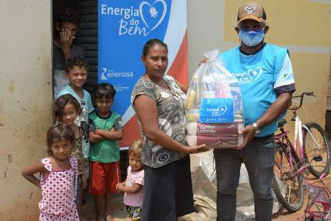 Comunidade do Lageado recebe cestas básicas para amenizar impacto da pandemia