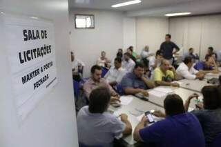 Sala de licitação em Campo Grande (Foto: Arquivo - Campo Grande News)