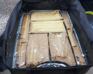 Passageira de &ocirc;nibus &eacute; presa com coca&iacute;na avaliada em R$ 75 mil na mala 