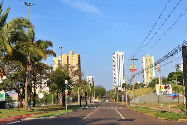 Domingo será de chuvas em áreas isoladas e máxima de 37 °C em Mato Grosso do Sul