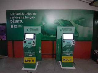 Totens foram disponibilizados nas agências de maior movimento. (Foto: Divulgação/Detran)