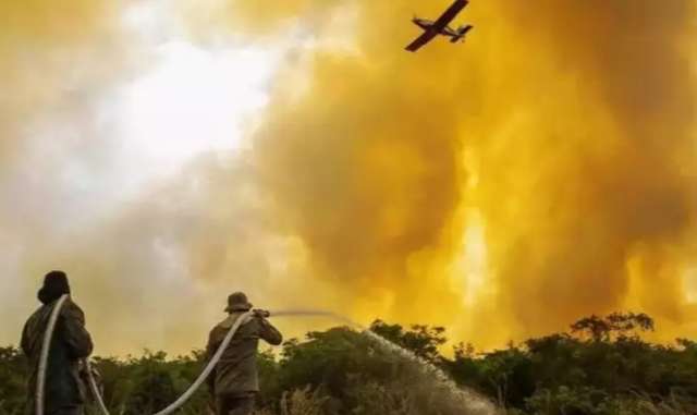 MS recebe &uacute;ltima parcela de recurso federal no combate &agrave;s queimadas no Pantanal