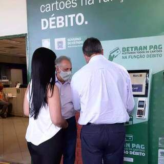 Pagamento de guia em totem cai de 3 horas para cerca de 8 minutos 