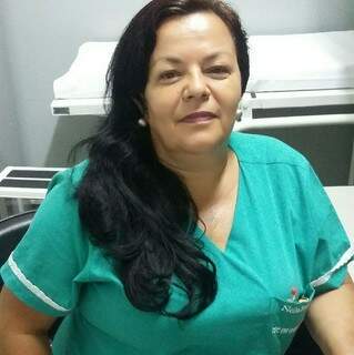 A técnica em enfermagem Neila Moraes Costa, vítima da covid-19 em Mato Grosso do Sul (Foto: Reprodução)