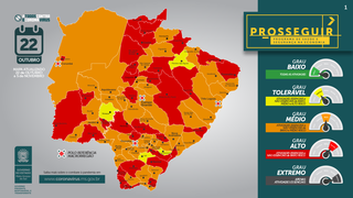 8º Mapa Situacional do Programa de Saúde e Segurança na Economia do Governo Estadual.