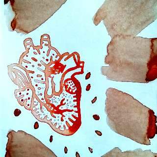 Longe do tabu, artista usa sangue menstrual para fazer obras de arte