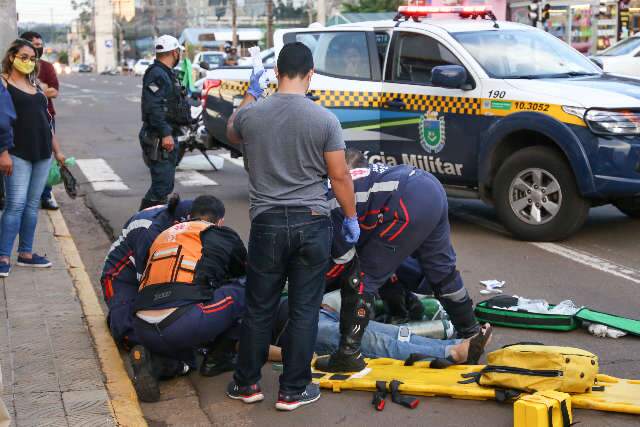 Idoso atropelado por ve&iacute;culo na Avenida Cal&oacute;geras morre na Santa Casa 