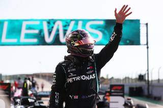 Lewis Hamilton vence em Portugal e torna-se recordista de vit&oacute;rias na F&oacute;rmula 1