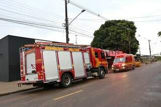 Local na Rua  Jerônimo de Albuquerque, onde menina foi atingida por automóvel. (Foto: Paulo Francis) 