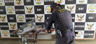 Armas apreendidas em confronto seriam usadas para tiro de precis&atilde;o