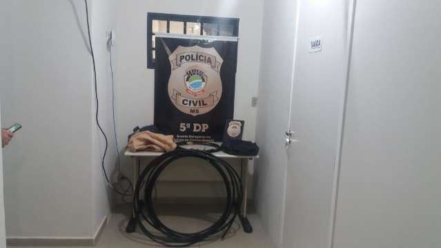 Furtos de fios de telefonia e internet quadruplicam em Campo Grande