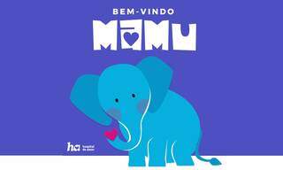 Para a campanha do Outubro Rosa, Mamu é o mascote escolhido pelo Hospital de Amor (Foto: Divulgação)