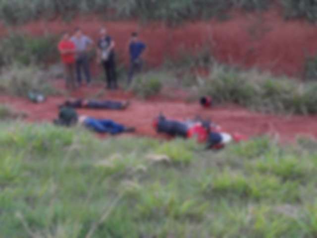 Dupla em motocicleta &eacute; executada a tiros, 3&ordf; execu&ccedil;&atilde;o do dia na Fronteira