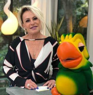 Para o papagaio mais querido do Brasil, Ana Maria escreveu em uma rede social: &#34;a fragilidade da vida nos pegou mais uma vez de surpresa e me deixou completamente sem chão&#34; (Foto: Reprodução/Instagram)