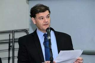 Vereador Vinicius Siqueira durante sessão da Câmara (Foto: Izaias Medeiros/Arquivo/CMCG) 