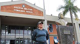 Neidy é uma das 551 mulheres na ativa da Polícia Militar. (Foto: Saul Schramm)