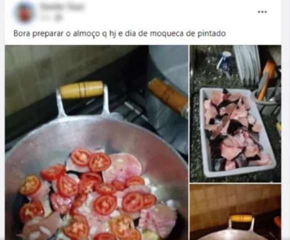 Paulista &eacute; indiciado em MS ap&oacute;s postar &quot;moqueca de pintado&quot; pescado com arapuca