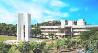 Campus da UFMS em Campo Grande. (Foto: Divulgação/UFMS)