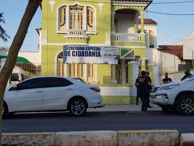 Pol&iacute;cia Federal vai &agrave; casa do prefeito de Corumb&aacute;