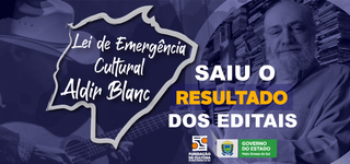 Banner da Fundação de Cultura sobre o resultado parcial (Foto: Divulgação/FCMS)