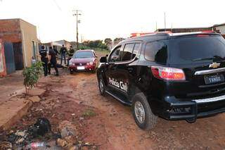 Momento da prisão do foragido (Foto: Polícia Civil/Divulgação)