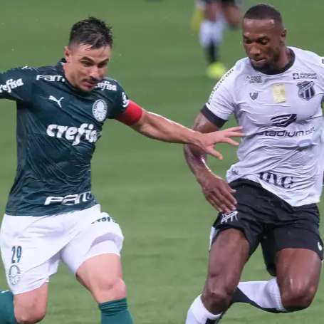 Na abertura das quartas de final, Palmeiras bate o Cear&aacute; por 3 a 0