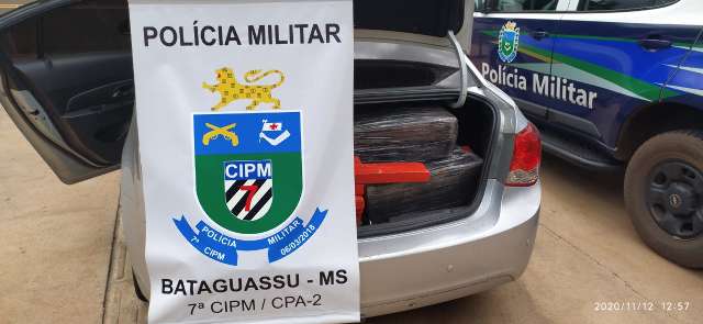 Rapaz &eacute; preso levando 660 Kg de maconha de MS para Minas Gerais