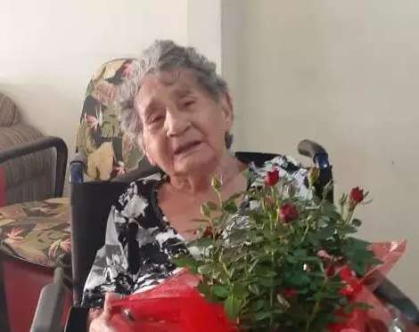 Aos 96 anos, Martha venceu a covid-19 depois de uma semana internada