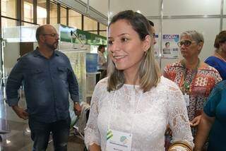 Marcela Lopes foi reeleita para mandato em Corguinho (Foto/Arquivo)