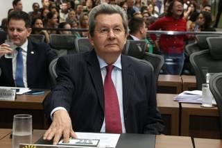 Deputado Onevan de Matos (PSDB), na Assembleia Legislativa (Foto: Divulgação - ALMS)