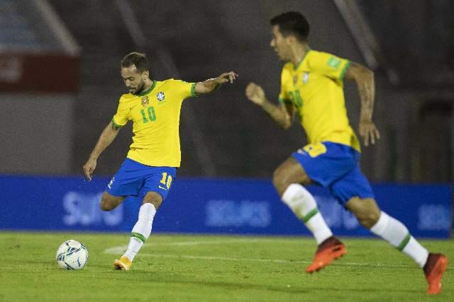  Brasil vence o Uruguai, mant&eacute;m 100% nas Eliminat&oacute;rias e ganha op&ccedil;&otilde;es