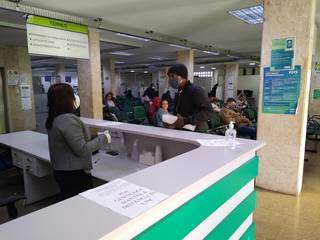 Candidatos de empregos aguardando atendimento na sede da Funtrab. (Foto: Divulgação) 