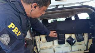 Traficante da Capital &eacute; preso a caminho de SP com R$ 167 mil em coca&iacute;na 