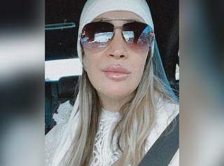 A mãe de santo Juliana Sambugaro, investigada por participar do desvio em Dourados (Foto: Arquivo)