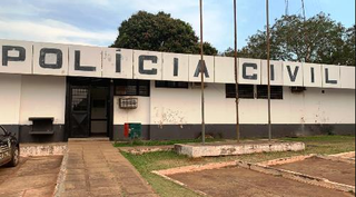 Caso aconteceu numa das celas da Delegacia de Polícia Civil de Coronel Sapucaia (Foto: divulgação) 