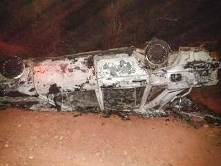 &ldquo;Iam morrer&rdquo;, diz servente que tirou v&iacute;timas de carro que pegou fogo na MS-345