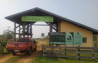 Entrada do no Parque Estadual das Várzeas do Rio Ivinhema (Foto: Jornal do Conesul)