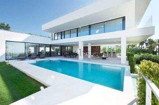 Casa onde ele morava na Espanha, avaliada em 2 milhões de euros (Foto: PF/Divulgação)