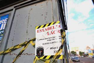 Banca de jogo lacrada no dia da Operação Black Cat, deflagrada pelo Garras em setembro (Foto/Arquivo: Paulo Francis)