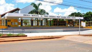 Escola Municipal Profª. Iracema Maria Vicente é uma das unidades com vagas disponíveis. (Foto: Divulgação)