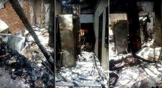 Inc&ecirc;ndio na madrugada destr&oacute;i pastelaria e deixa preju&iacute;zo de R$140 mil