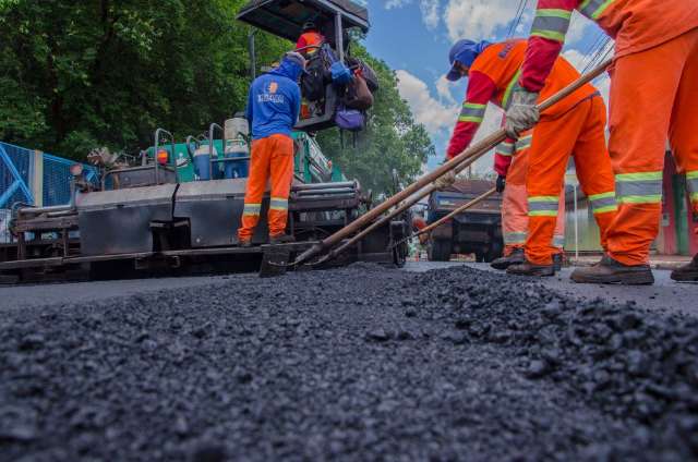 Prefeitura inicia recapeamento do corredor de &ocirc;nibus da Marechal Deodoro 