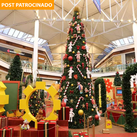 No Natal do Shopping Campo Grande você concorre a prêmios compartilhando o bem