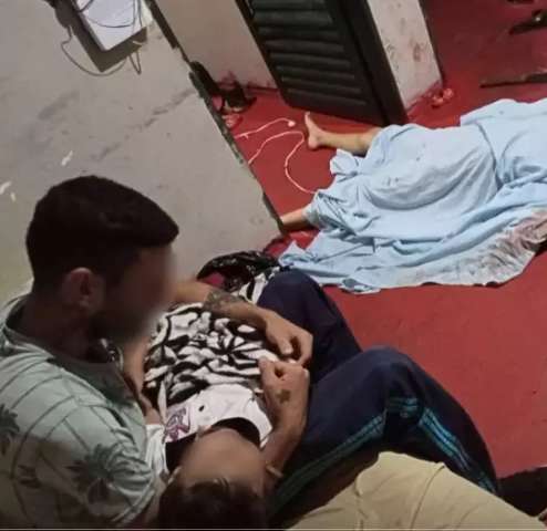 Foto em cena do crime resume trag&eacute;dia de m&atilde;e morta aos 15 anos 